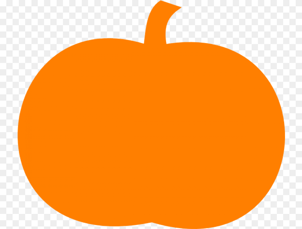 Solid Pumpkin Clipart Image Clipart Orange Pumpkin, Vegetable, Food, Produce, Plant Free Transparent Png