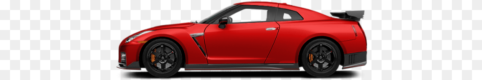 Solid Red 2018 Nissan Gtr Nismo Red, Wheel, Car, Vehicle, Coupe Free Png Download