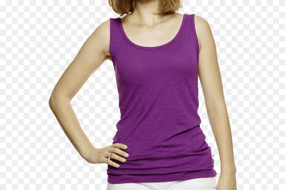 Solid Scoop Tank Top Active Tank, Clothing, Tank Top, Vest, Adult Png