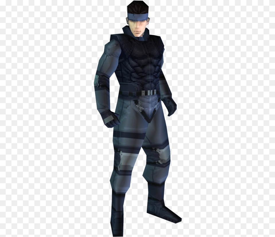 Solid Snake Mgs1, Armor, Adult, Male, Man Png Image