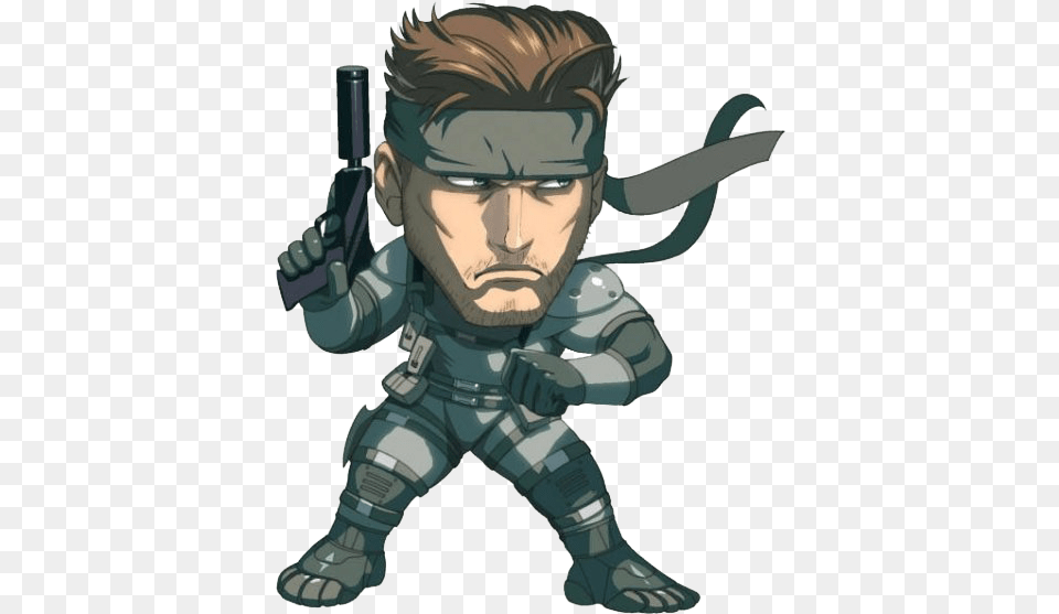 Solid Snake Photos Solid Snake, Book, Comics, Publication, Person Free Png