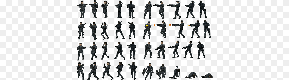 Solid Snake Solid Snake Sprite, Military, Military Uniform, People, Person Png