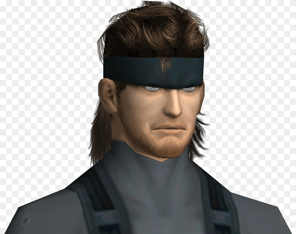 Solid Snake Transparent Background Mgs 2 Solid Snake, Accessories, Head, Person, Adult Free Png