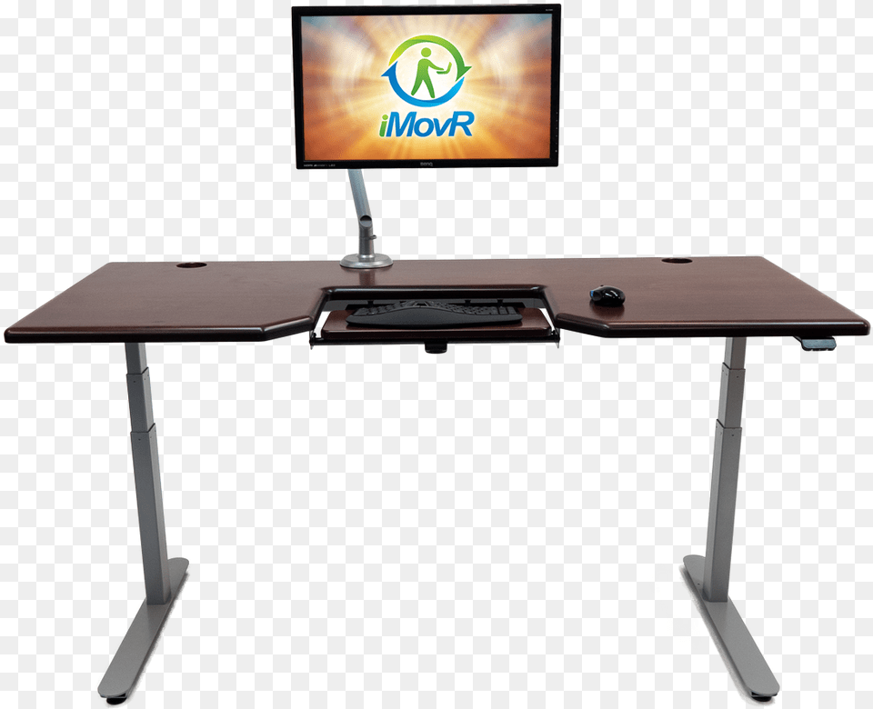 Solid Wood Standing Desks Best Tabletop For Desk, Computer, Table, Furniture, Electronics Png