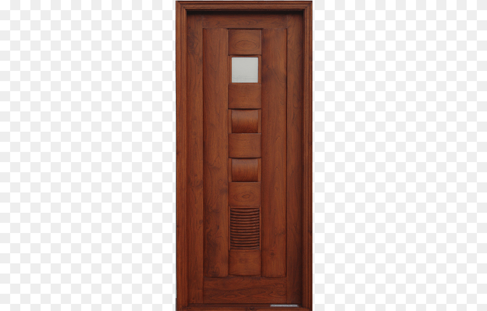 Solid Wooden Frame Home Door, Hardwood, Stained Wood, Wood, Indoors Png Image