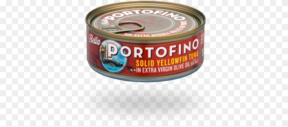 Solid Yellowfin Tuna Bella Portofino Tuna Solid Yellowfin In Extra Virgin, Aluminium, Can, Canned Goods, Food Png