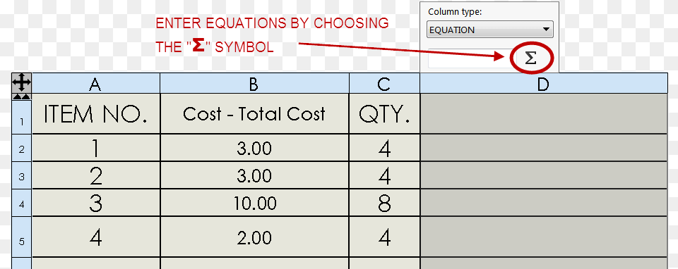 Solidworks Bom Equations Solidworks Drawing Insert Equation, Chart, Plot, Text, Number Png