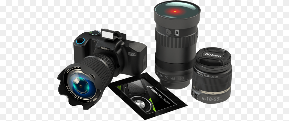 Solidworks Reflex, Electronics, Camera, Video Camera, Camera Lens Free Png Download