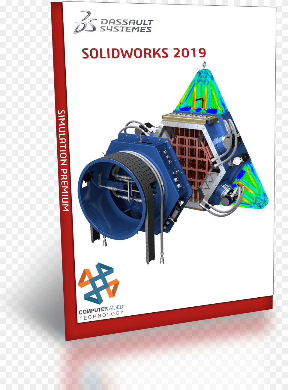 Solidworks Simulation Premium With One Year Subscription Dassault Systmes, Advertisement, Poster, Machine, Motor Free Transparent Png