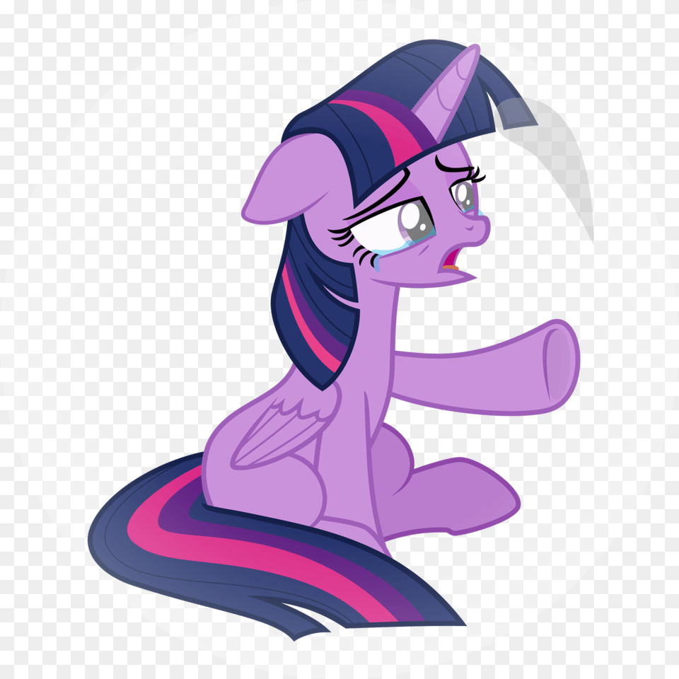 Sollace Bubble Crying Female Folded Wings Implied Mlp Twilight Bubble, Book, Purple, Comics, Publication Free Transparent Png