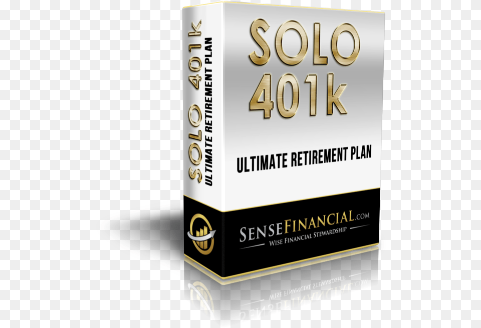 Solo 401k Plan For Business Owners Sense Financial Book Cover, Advertisement, Poster, Publication Free Png