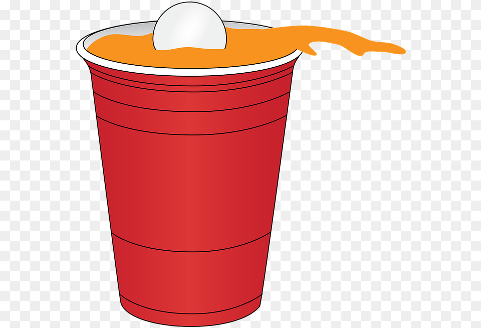 Solo Cup Cartoon Beer Pong Cup, Beverage, Coffee, Coffee Cup, Dynamite Free Transparent Png