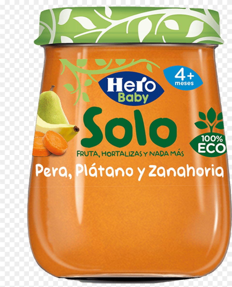 Solo Pera Pltano Y Zanahoria Hero Solo, Produce, Citrus Fruit, Food, Fruit Free Transparent Png