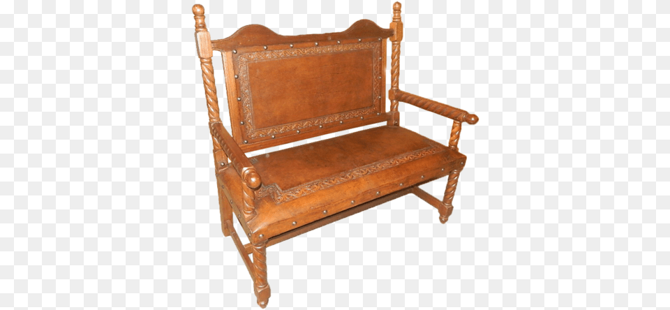 Solomon Bench Classic In Rustic, Furniture, Chair Png Image