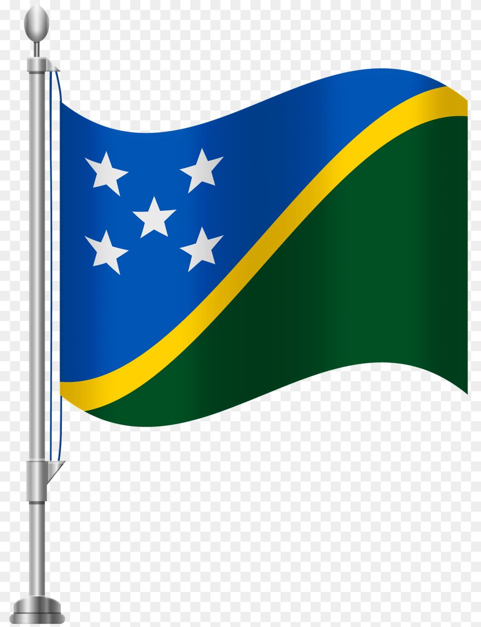 Solomon Islands Flag Clip Art Free Png