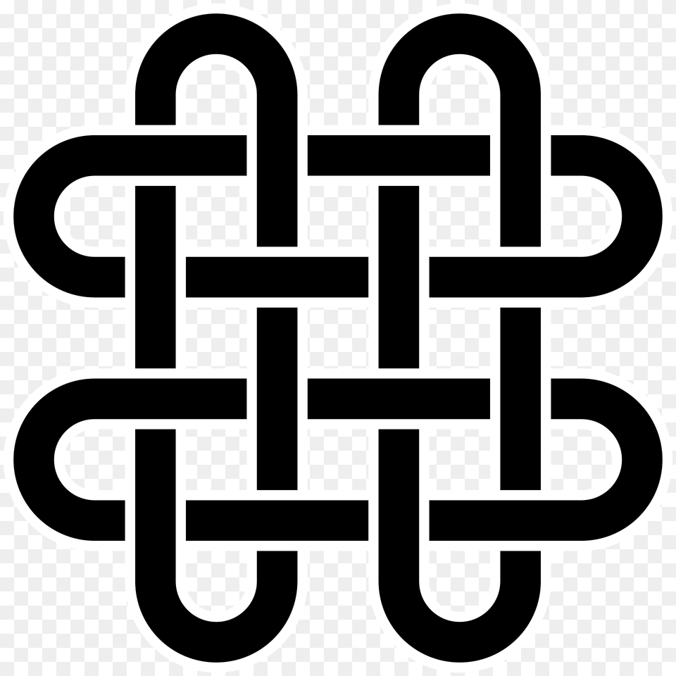 Solomons Knot Quadruple Clipart Png