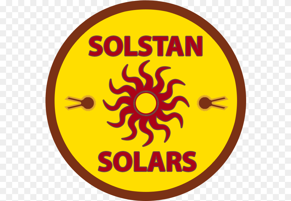 Solstan Solars Release Logo And Team Colors Kopi Tarts, Disk, Symbol Free Png Download
