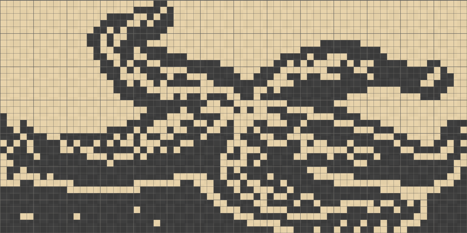 Solution For Original Crossme Level Nonogram, Pattern, Art, Tile, Qr Code Free Transparent Png