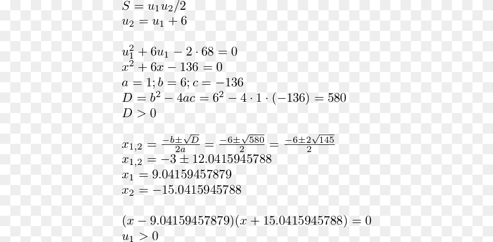 Solution In Text U 1 Mathematics, Document, Mathematical Equation Free Transparent Png