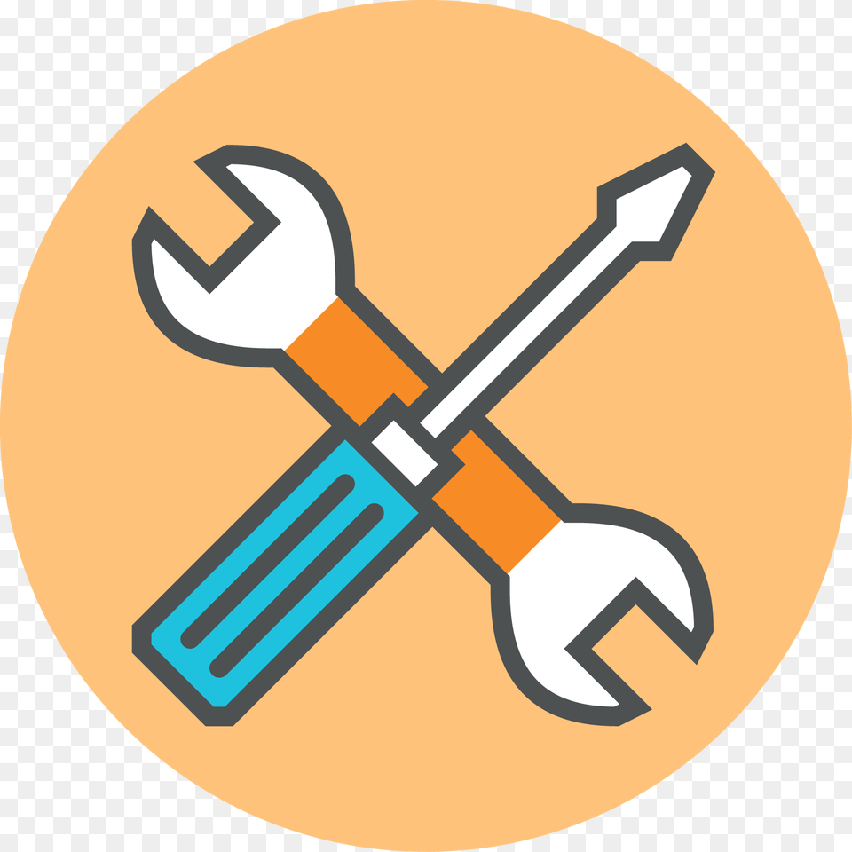 Solutions Icon Screwdriver Icon, Disk Free Png Download