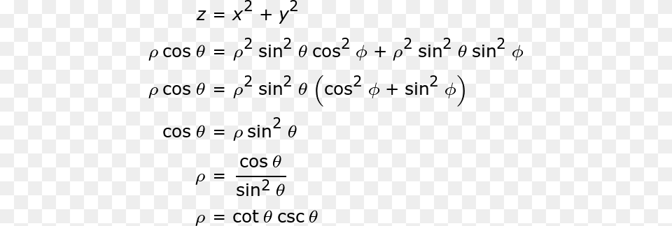 Solve Spherical Coordinate System, Text, Document, Mathematical Equation Free Png