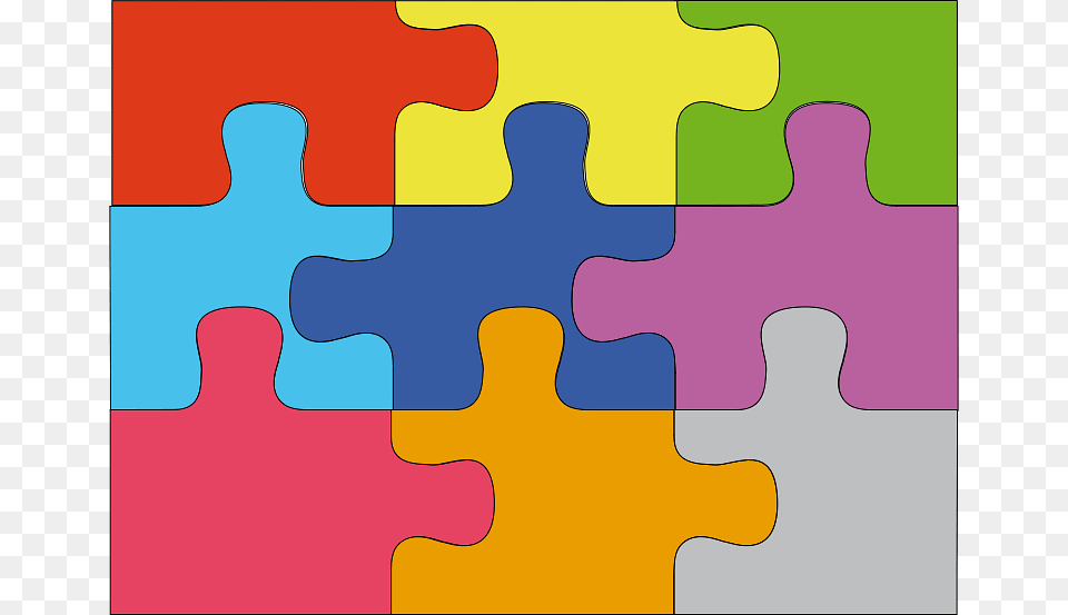 Solved Nine Piece Puzzle, Game, Jigsaw Puzzle Png