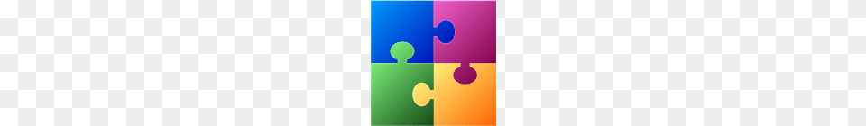 Solved Puzzle With Four Pieces Png Image