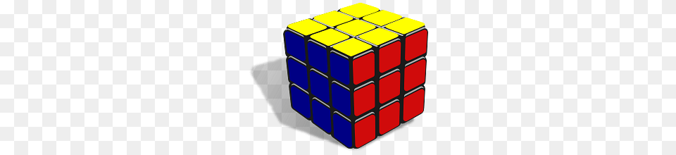 Solved Rubiks Cube With Small Shadow, Toy, Ammunition, Grenade, Weapon Free Png Download