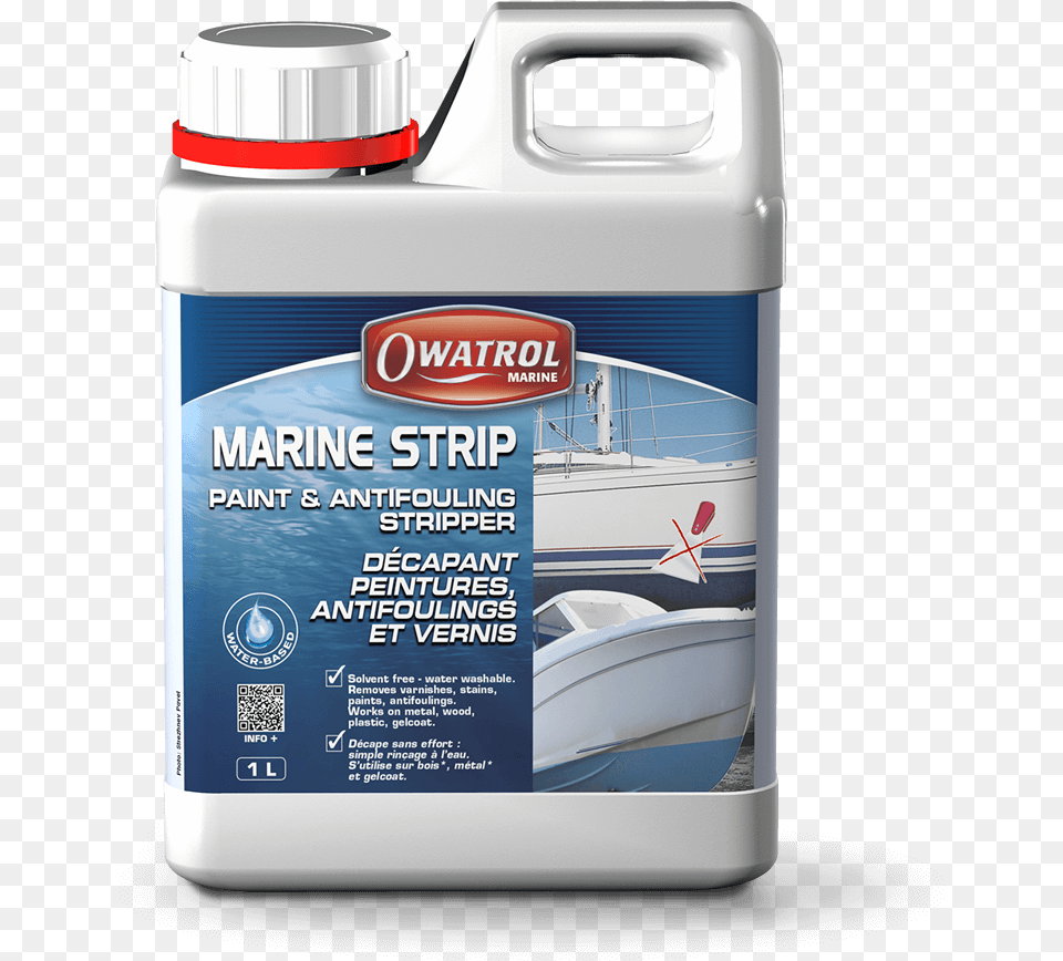Solvent Paint And Antifouling Stripper For Marine Owatrol Deck Cleaner, Qr Code Free Png Download