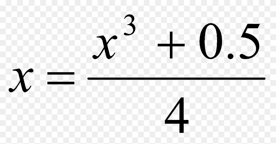 Solving Equations Using Numerical Methods, Gray Free Png