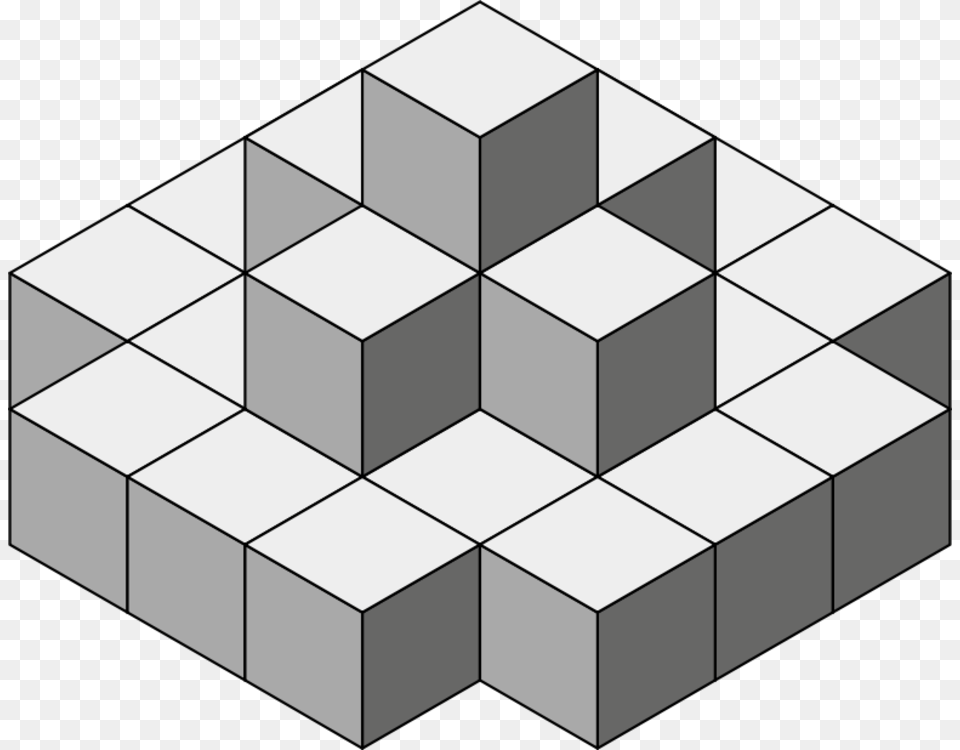 Soma Cube Symmetry Regular Polytope Black And White Soma Cube, Toy Free Png Download