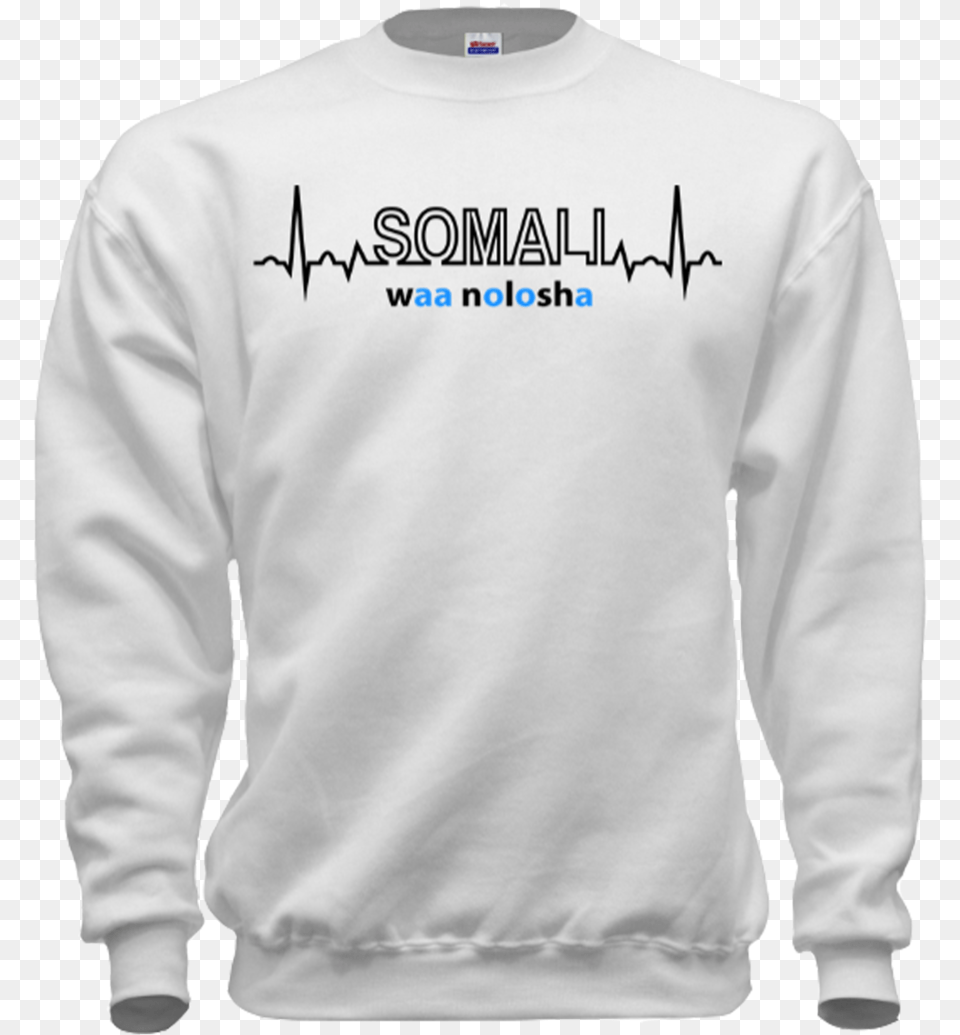 Somali Sweatshirt White Old School High School Shirts, Clothing, Knitwear, Long Sleeve, Sleeve Png