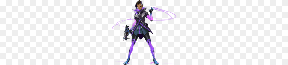 Sombra, Purple, Clothing, Costume, Person Free Png Download