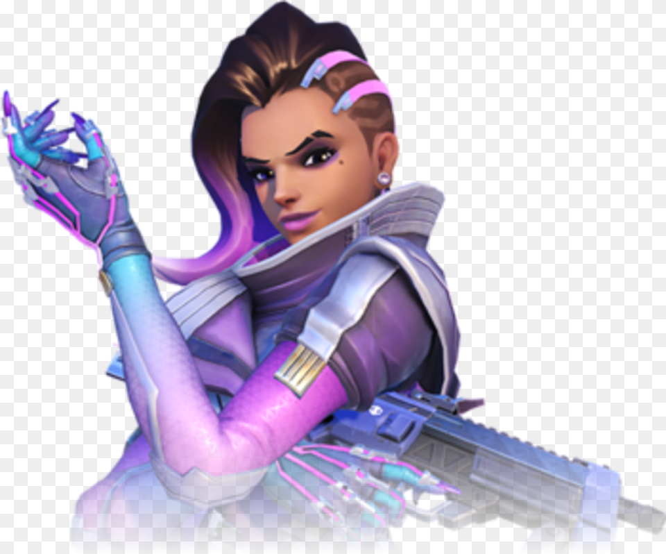 Sombra Overwatch, Adult, Person, Woman, Female Png