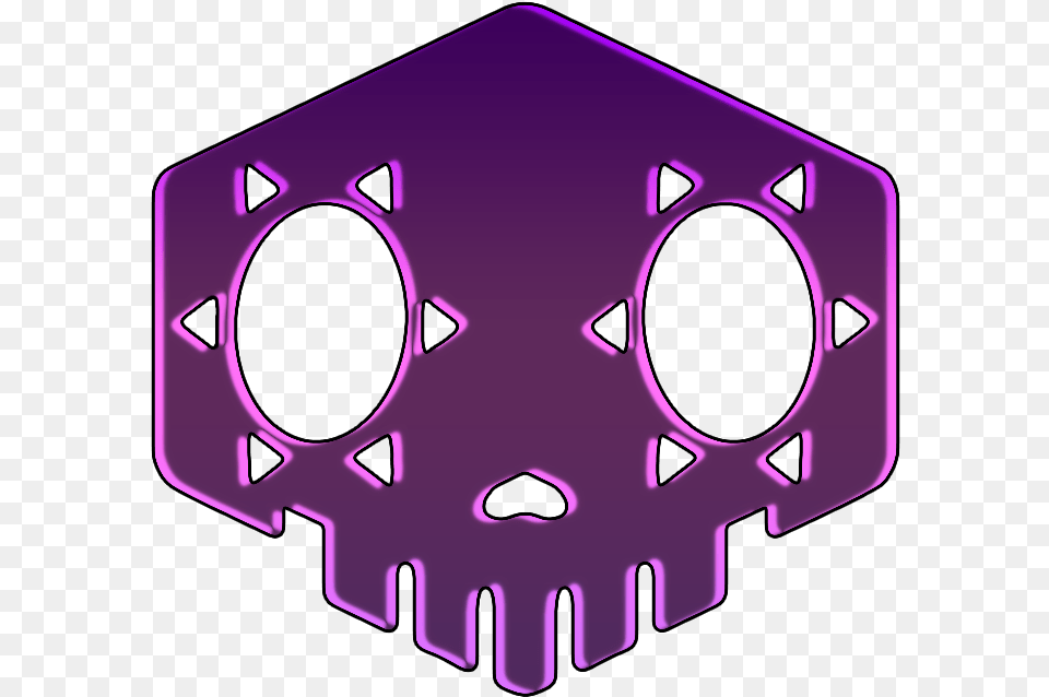 Sombra Skull Overwatch Sombra Skull, Purple, Machine, Person Png