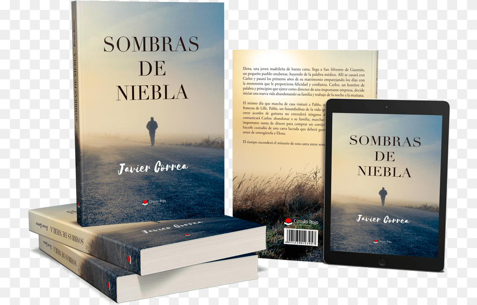Sombras De Nievla, Book, Publication, Person, Computer Png