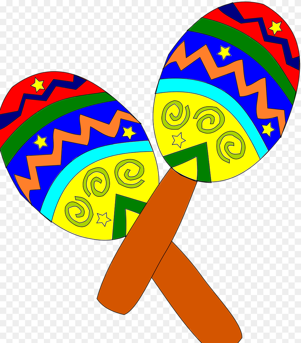 Sombrero And Maracas Clip Art Clip Art, Maraca, Musical Instrument, Dynamite, Weapon Free Png