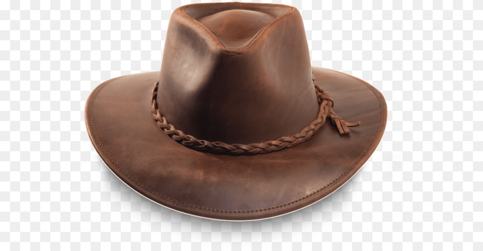Sombrero Australiano Cuero Engrasado Cowboy Hat, Clothing, Cowboy Hat, Sun Hat Png