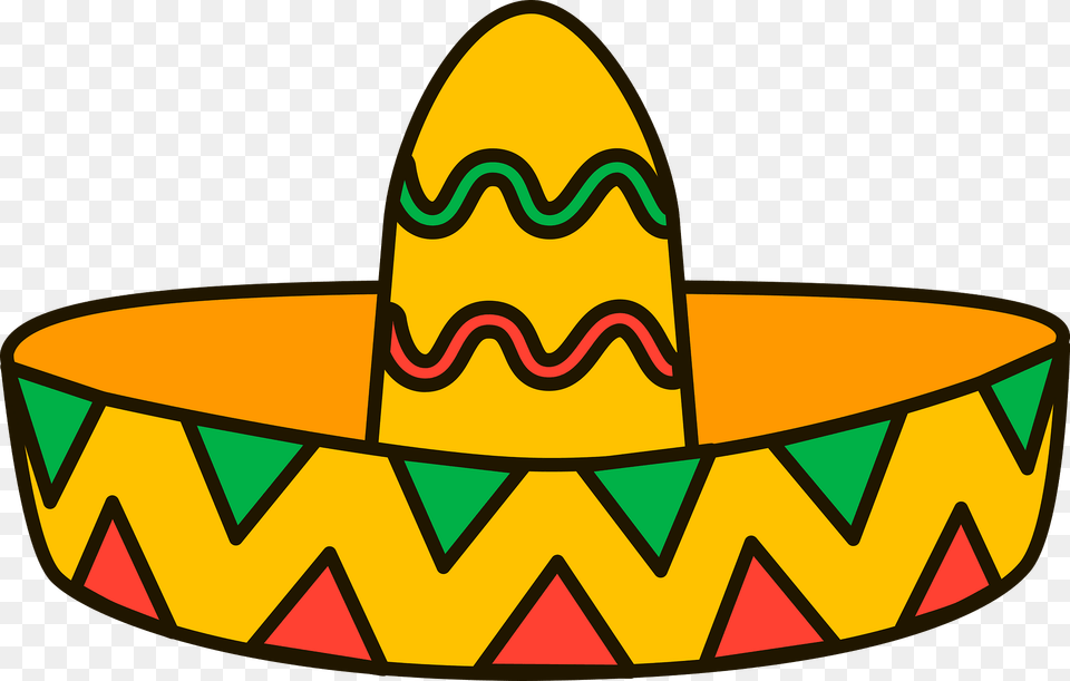 Sombrero Clipart, Clothing, Hat Png Image