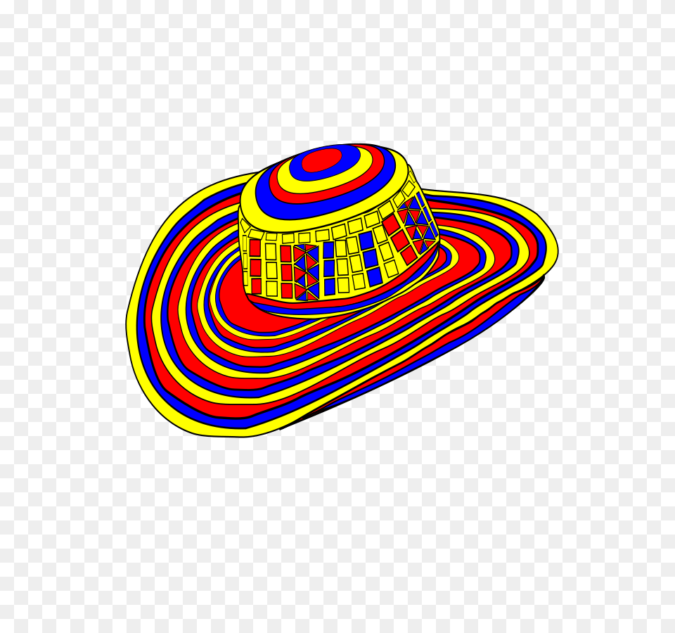 Sombrero Colombia Clip Arts For Web, Clothing, Hat, Sun Hat, Can Free Png
