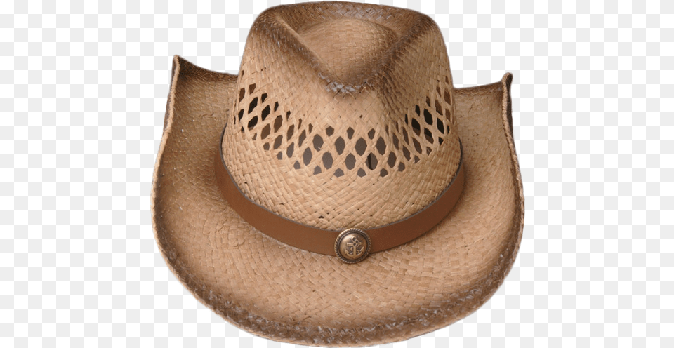 Sombrero De Paja De Vaquero De Rafia Para Hombres Sombrero Cowboy Hat, Clothing, Cowboy Hat Png Image