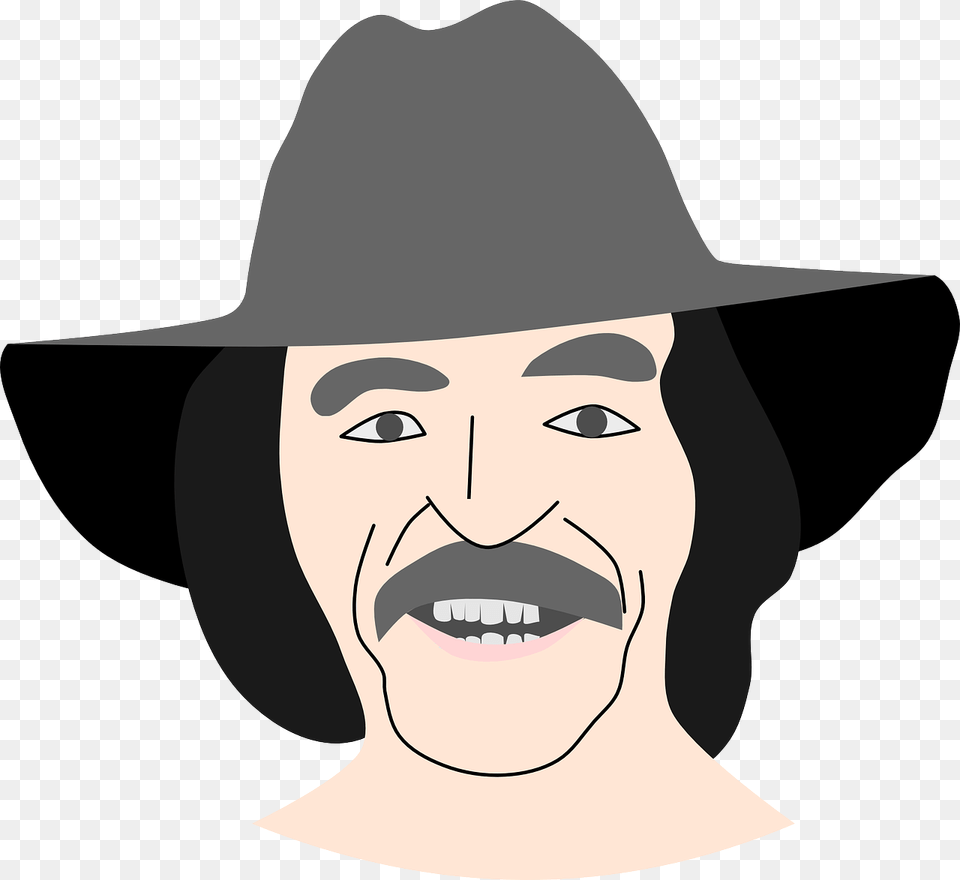 Sombrero Gaucho Clip Art, Clothing, Hat, Sun Hat, Face Free Png