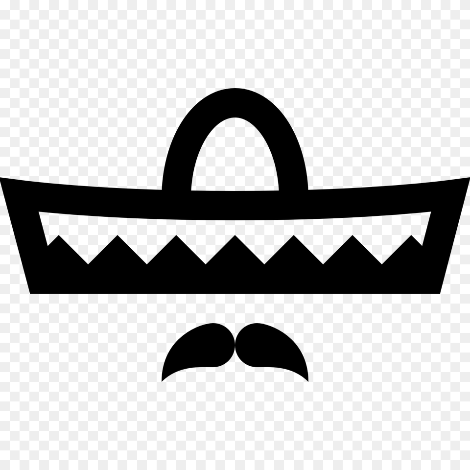 Sombrero Pictures Group With Items, Clothing, Hat, Stencil Free Png