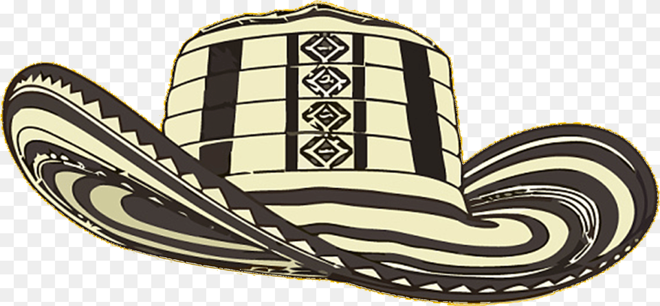Sombrero Vueltiao, Clothing, Hat, Cowboy Hat Free Png