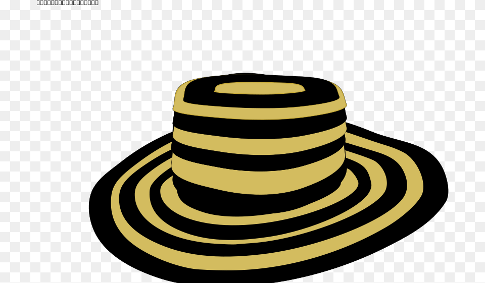 Sombrero Vueltiao Svg File, Clothing, Hat, Sun Hat Png Image