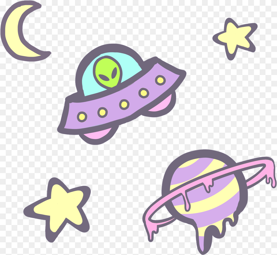Some Alien Doodles Space Aesthetic Stickers, Baby, Person Png