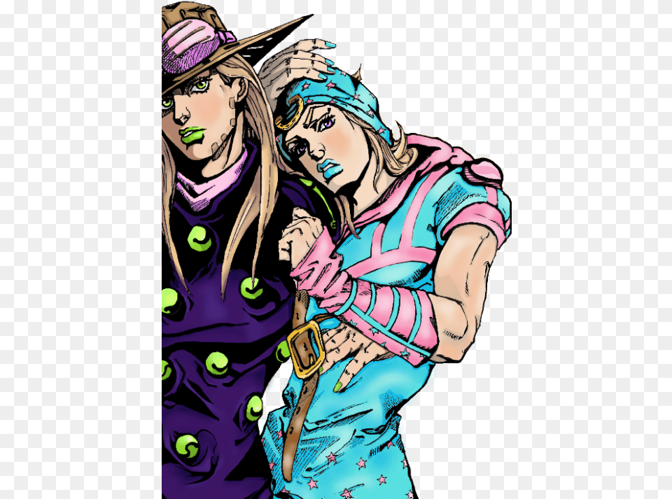 Some Bizarre Adventure Steel Ball Run, Book, Comics, Publication, Adult Png Image