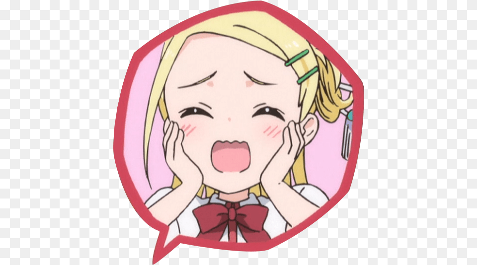 Some Bocchi Anime Post Imgur Cartoon, Person, Baby, Head, Face Png Image