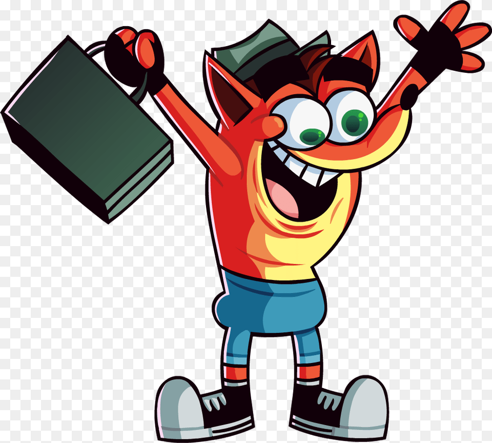 Some Donkus Cartoon Crash Bandicoot, Baby, Person Free Png Download