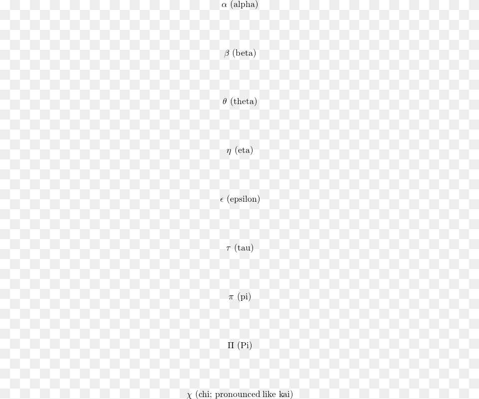 Some Greek Letters Found In Mathematics Short Dialogue Script About Friendship, Text, Number, Symbol Free Png Download